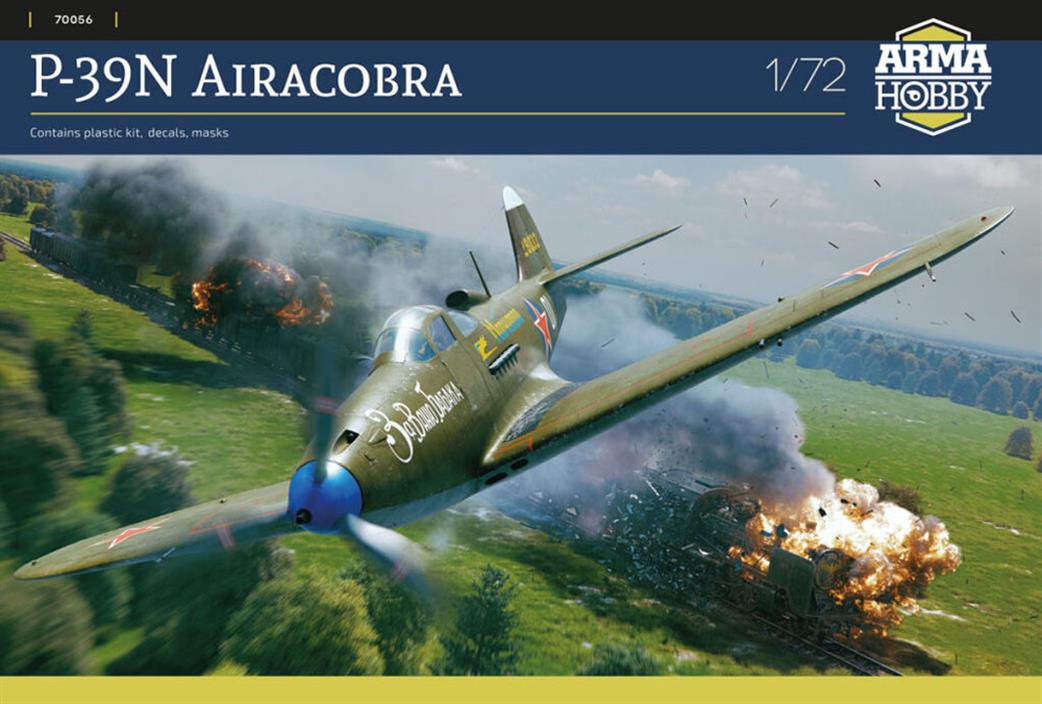 Arma Hobby 1/72 70056 P-39N Aircobra USAF WW2 Plastic Kit