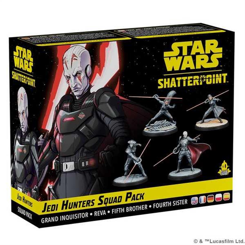 Atomic Mass Games  SWP12 Jedi Hunters Grand Inquisitor Squad Pack for Star Wars Shatterpoint