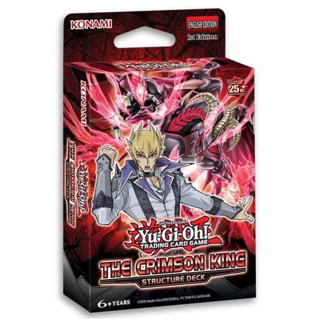 Konami  161708 Yu-Gi-Oh! The Crimson King Structure Deck