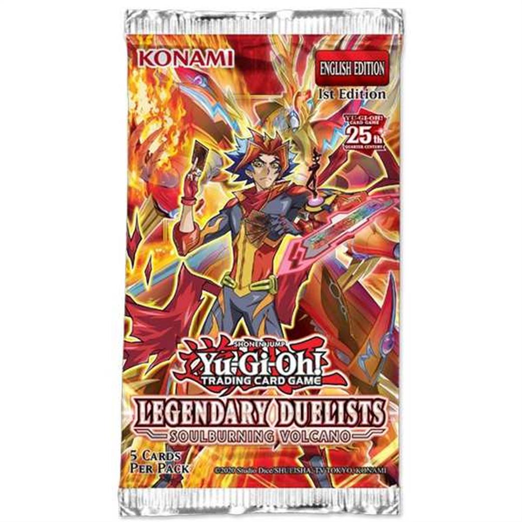 Konami  164945 Yu-Gi-Oh! Legendary Duelists Soulburning Volcano Booster