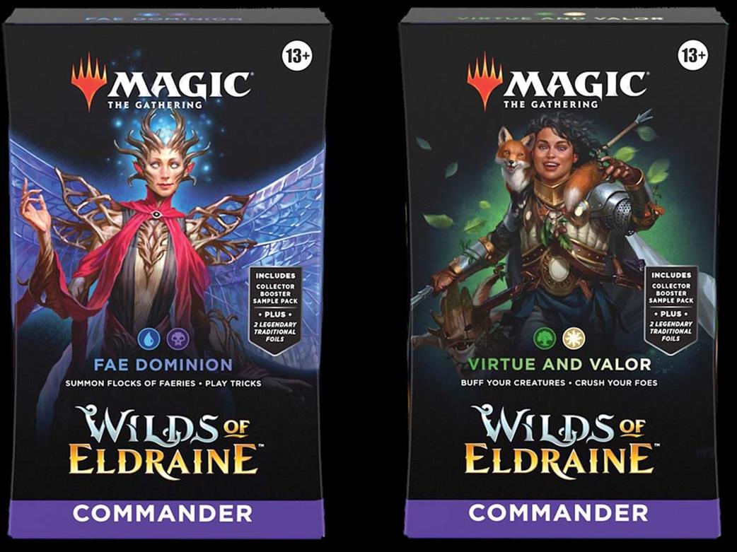 Wizards  D24700001 MTG Wilds of Eldraine Commander Deck