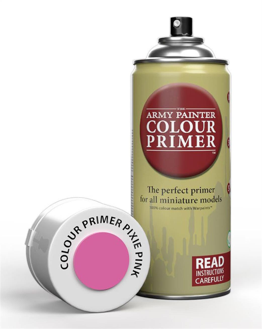 Army Painter  3034 Pixie Pink Colour Primer Spray 400ml