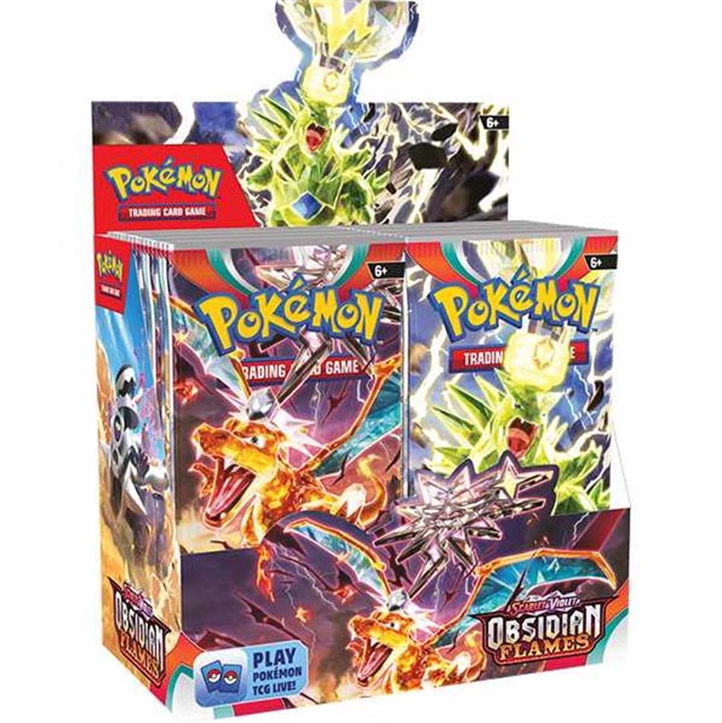 Nintendo  186-85374 Pokemon S&V Obsidian Flames Booster