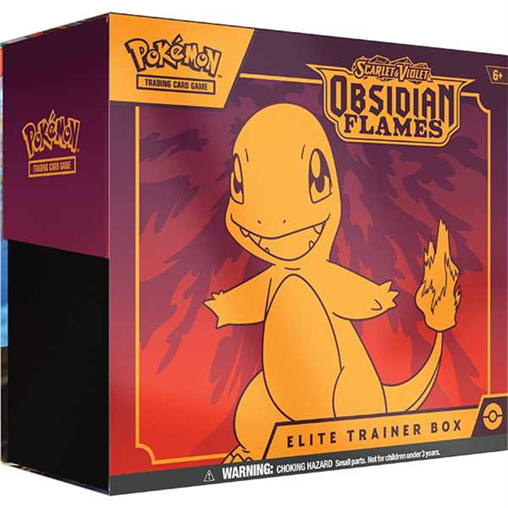 Nintendo  186-85391 Pokemon S&V Obsidian Flames Elite Trainer Box