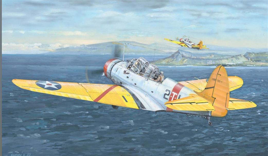 Trumpeter 1/32 02226 US TBD-1 Devastator Torpedo Bomber, c.1937-42 Plastic kit