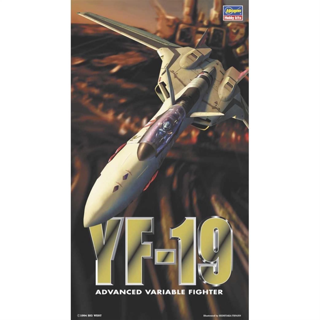 Hasegawa 1/72 HAMC09 YF-19 Advanced Variable Fighter