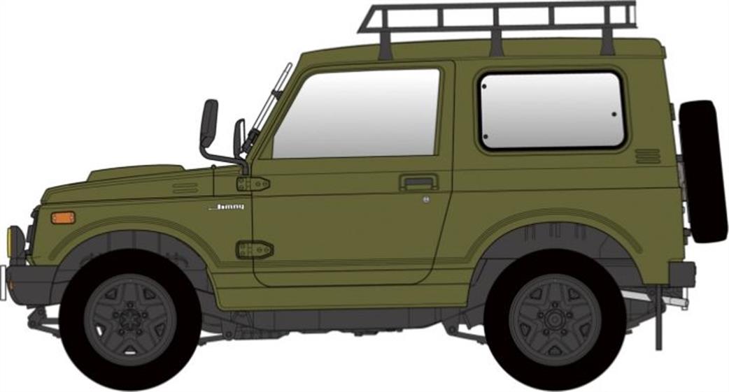 Hasegawa 1/24th 20606 Suzuki Jimny (JA11-5) w/Roof Carrier Car Kit