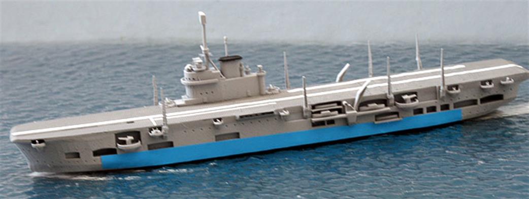 John's Model Shipyard 1/1200 RN201 HMS Unicorn, aircraft maintenance carrier Waterline Kit