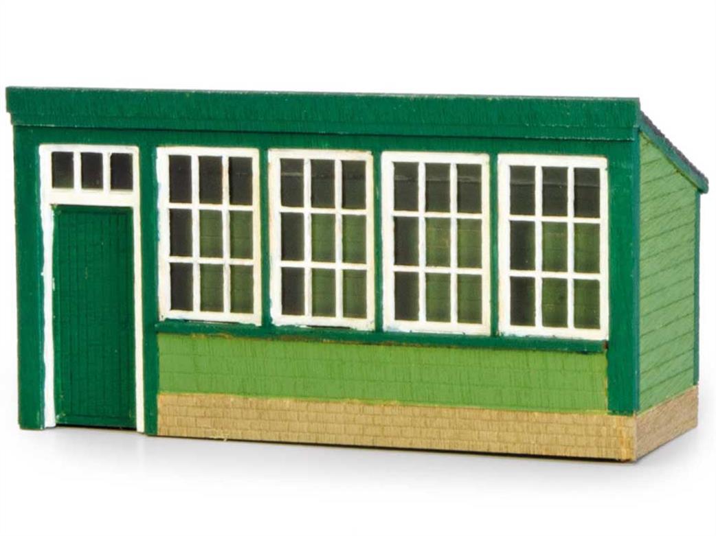 Peco OO LK-204 Platform Shelter West Highland Line Extension Laser Cut Wood Kit