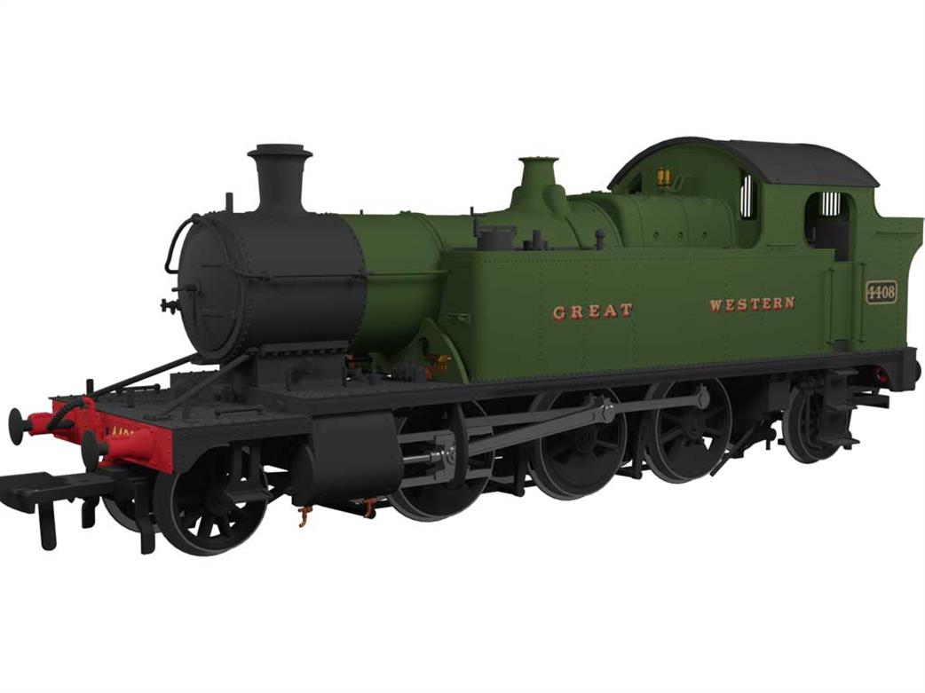 Rapido Trains OO 951002 GWR 4408 Churchward 44xx Class Small Prairie 2-6-2T Green GREAT WESTERN