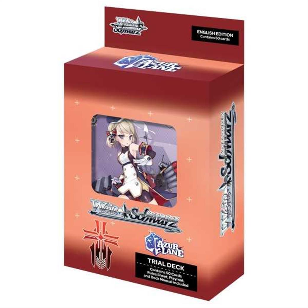 Bushiroad  WSEAZLS102TD4 Weiss Schwarz: Azur Lane Iron Blood Ver Trial Deck