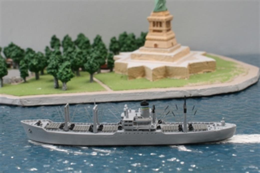 Solent Models 1/1250 SOM 24a USNS Blue Jacket, (T-AF-51) , Alstede-class stores ship 1950-71