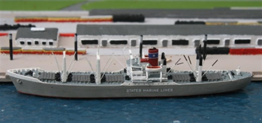 Solent Models 1/1250 SOM 24d Sooner State, State Lines C2-S-B1 freighter 1960-70