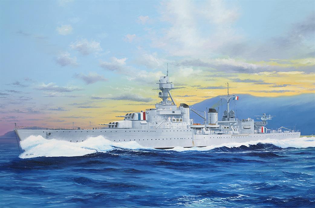 Trumpeter 1/350 05374 Marsellaise 1937-42 French Light Cruiser Kit