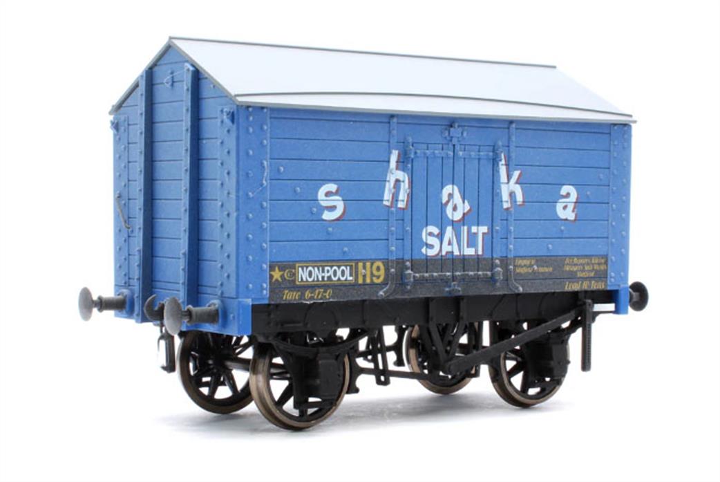 Dapol O Gauge 7F-018-015W Shaka Salt Covered Salt Van 160 RCH 1887 Type Weathered