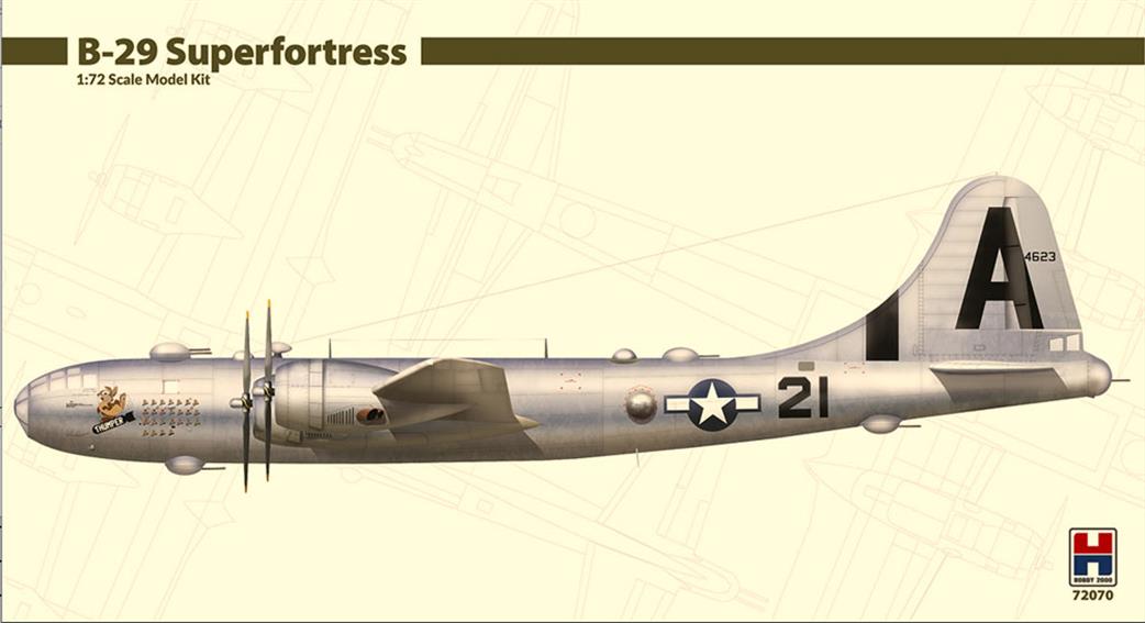 Hobby 2000 1/72 72070 USAAF Superfortress WW2 Bomber Plastic Kit