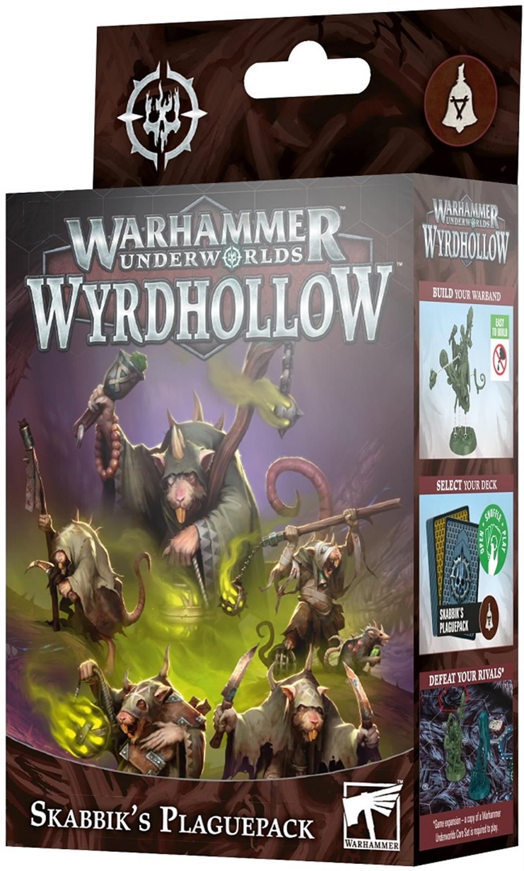 Games Workshop 28mm 109-21 Skabbiks Plaguepack, W.U. Wyrdhollow