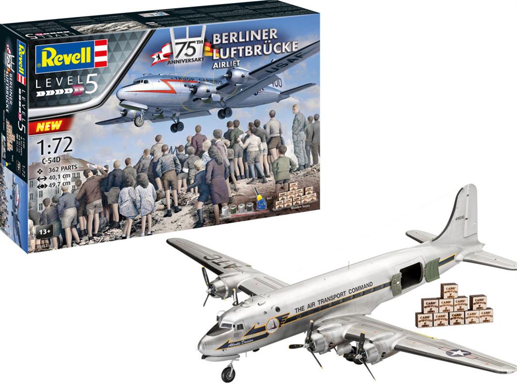 Revell 1/72 05652 Douglas C-54D Skymaster Berlin Airlift 75th Anniversary