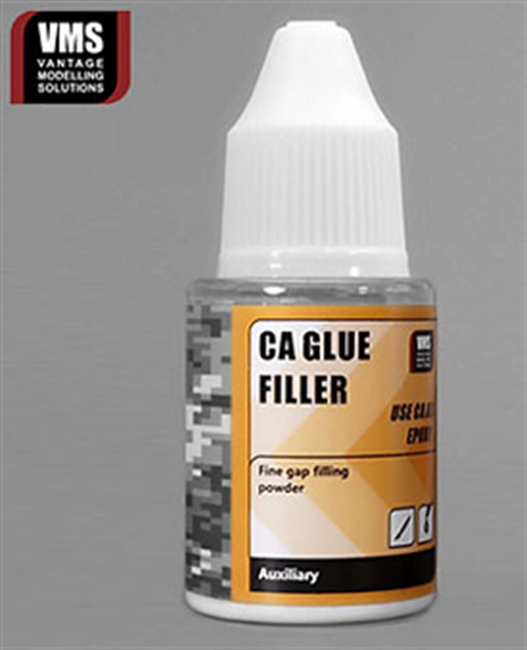 VMS Modelling Solutions  AX10 CA Glue Fine Powder Gap Filler 15ml