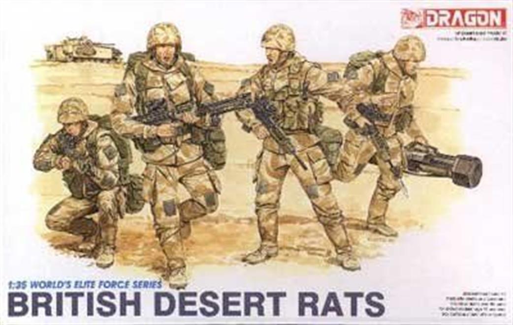 Dragon Models 1/35 3013 British Modern Desert Rat Figure Set