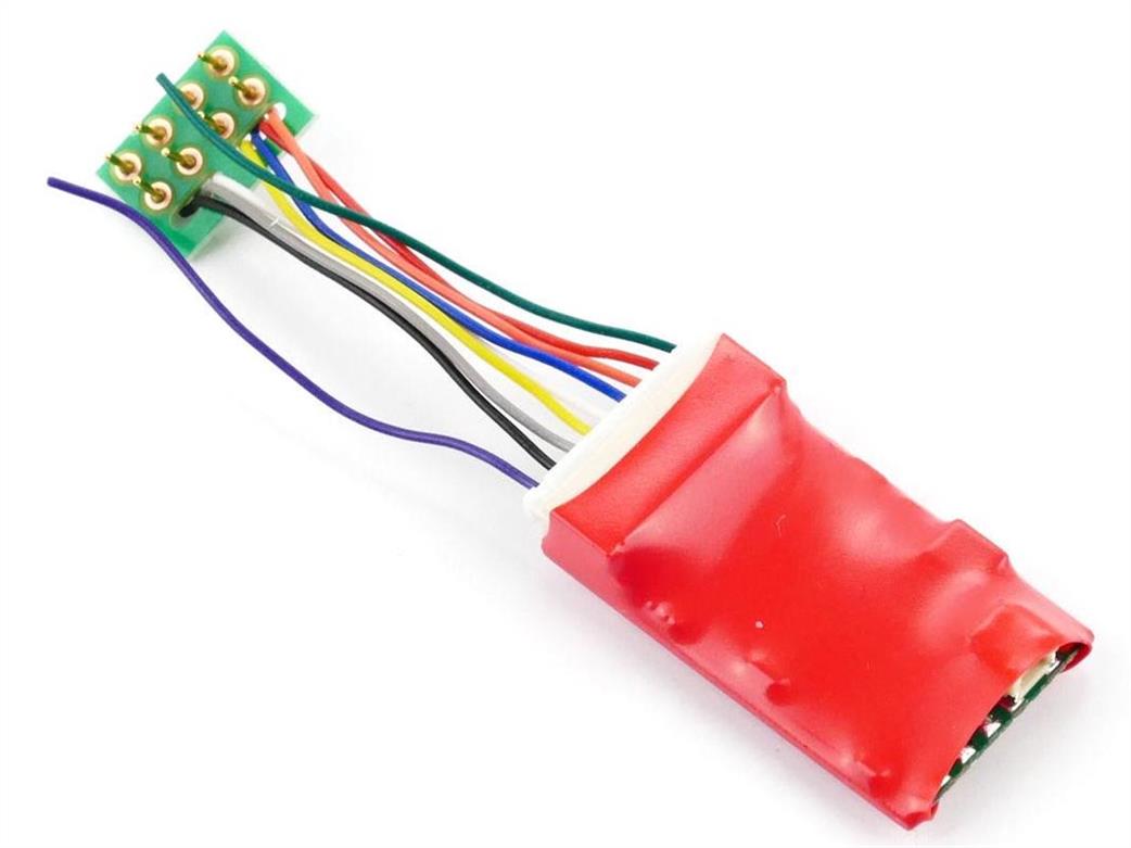 Gaugemaster  DCC96 8 pin Ruby Series Standard Size 2 Function DCC Decoder