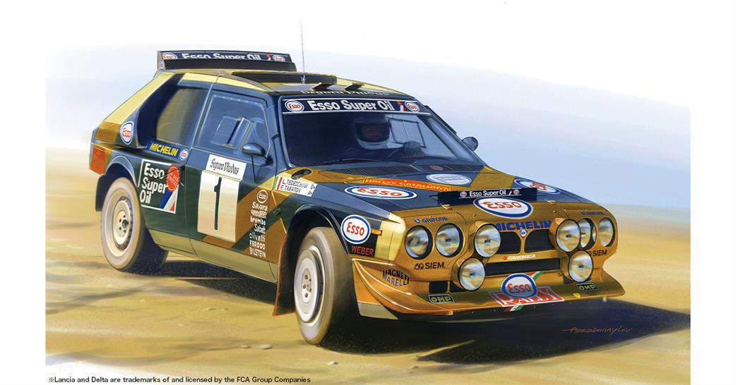 Beemax 1/24 BX24034 Lancia Delta S4 Catalunya Rally 1986 Kit