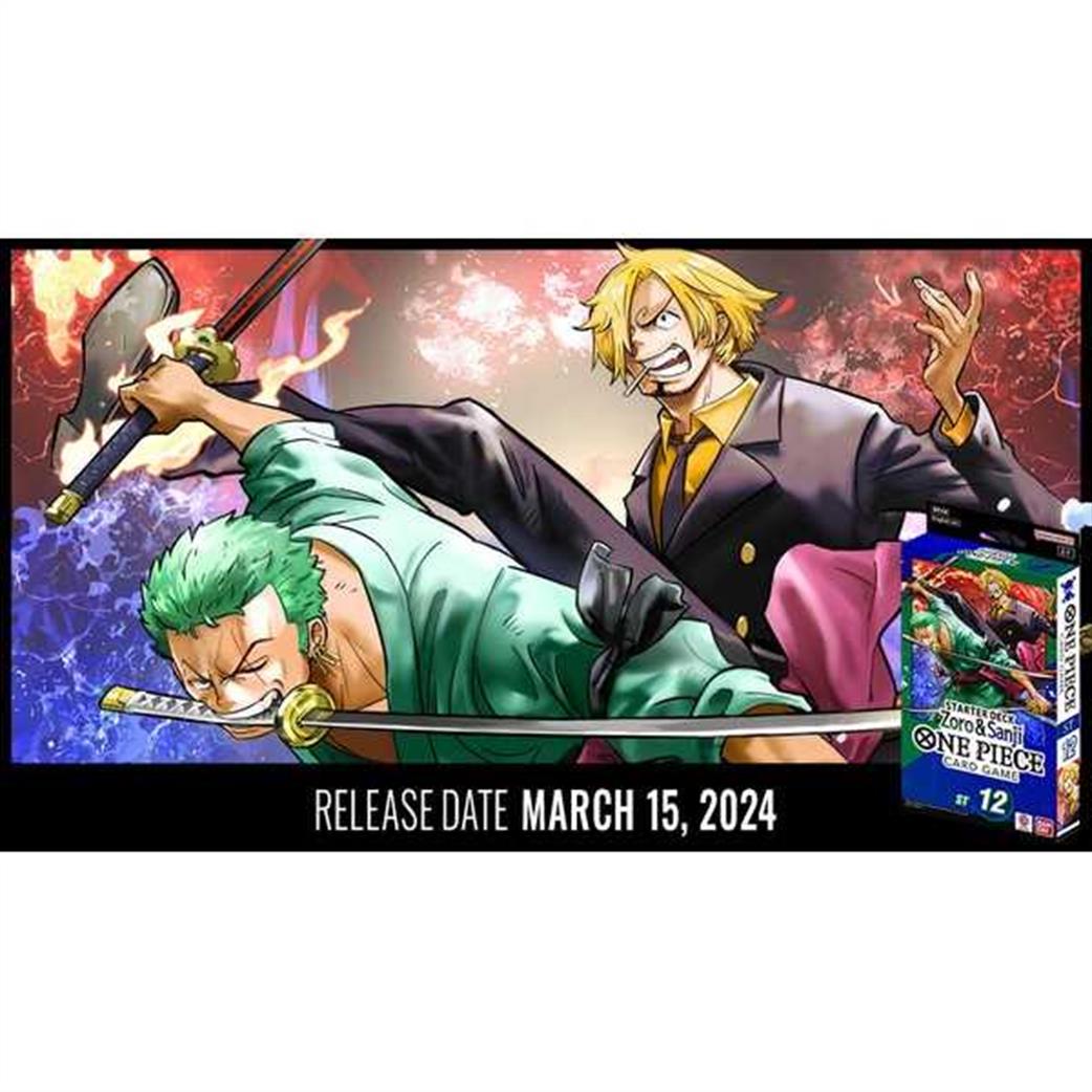 Bandai  ST-12 One Piece Zoro and Sanji Starter Deck