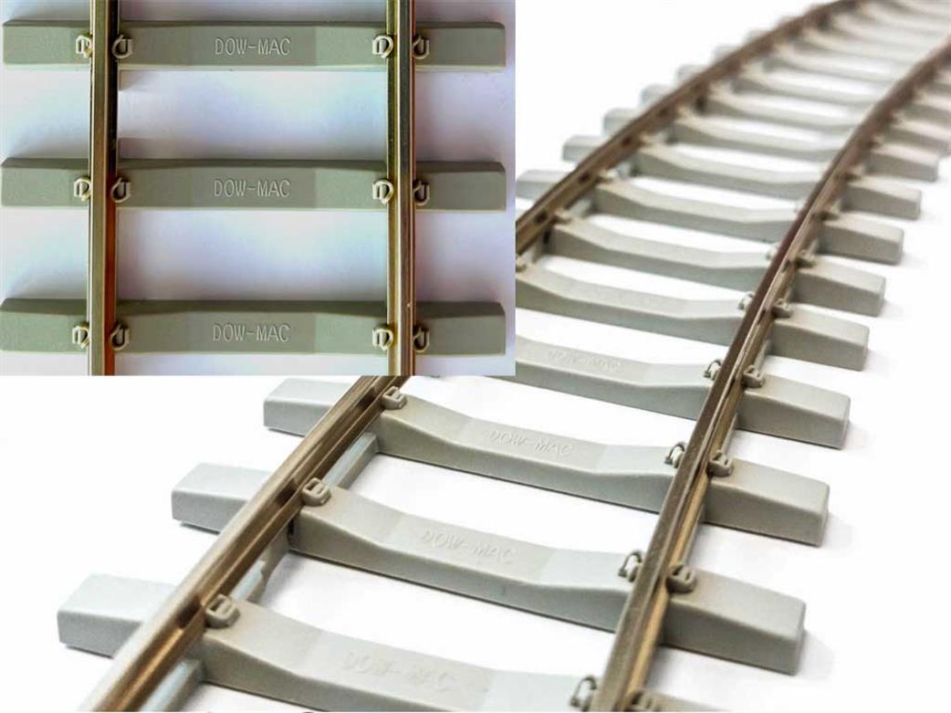 Peco O Gauge SL-702FBbox Streamline Concrete Sleeper Flexible Track Box of 12 yards