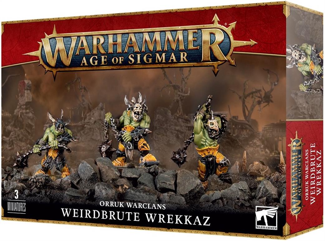 Games Workshop 28mm 89-82 Orruk Warclans Weirdbrute Wrekkaz