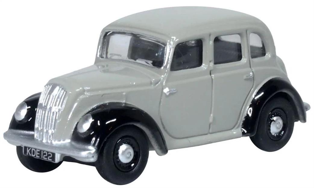 Oxford Diecast 1/76 76MES007 Morris Eight Saloon Grey