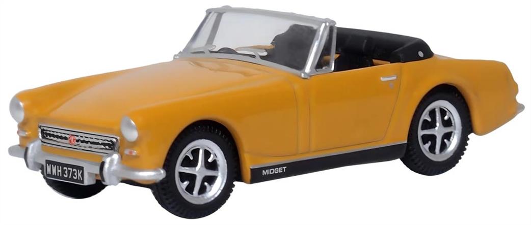 Oxford Diecast 1/76 76MGM002 MG Midget MkIII Bronze Yellow