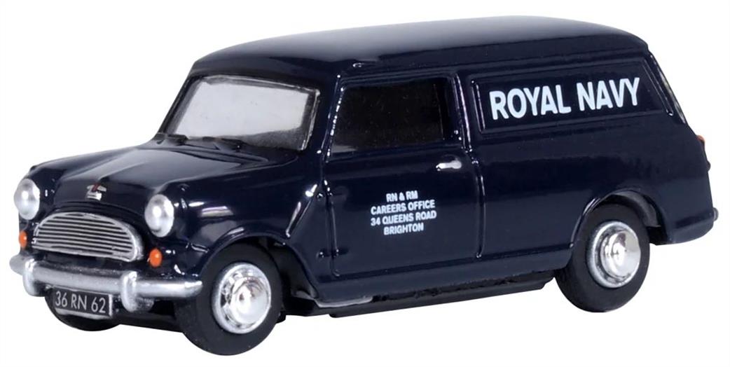 Oxford Diecast 1/76 76MV032 Mini Van Royal Navy