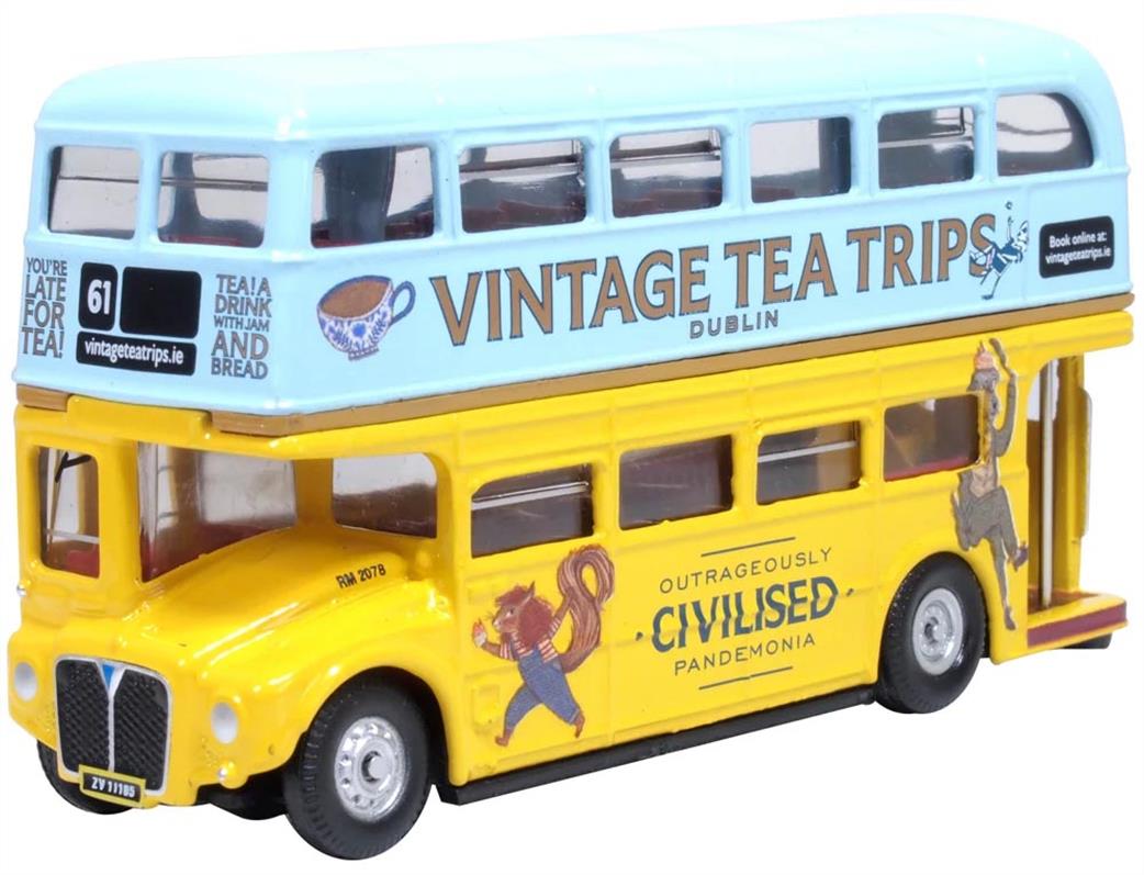 Oxford Diecast 1/76 76RM115 AEC Routemaster Vintage Tea Tours Bus Model