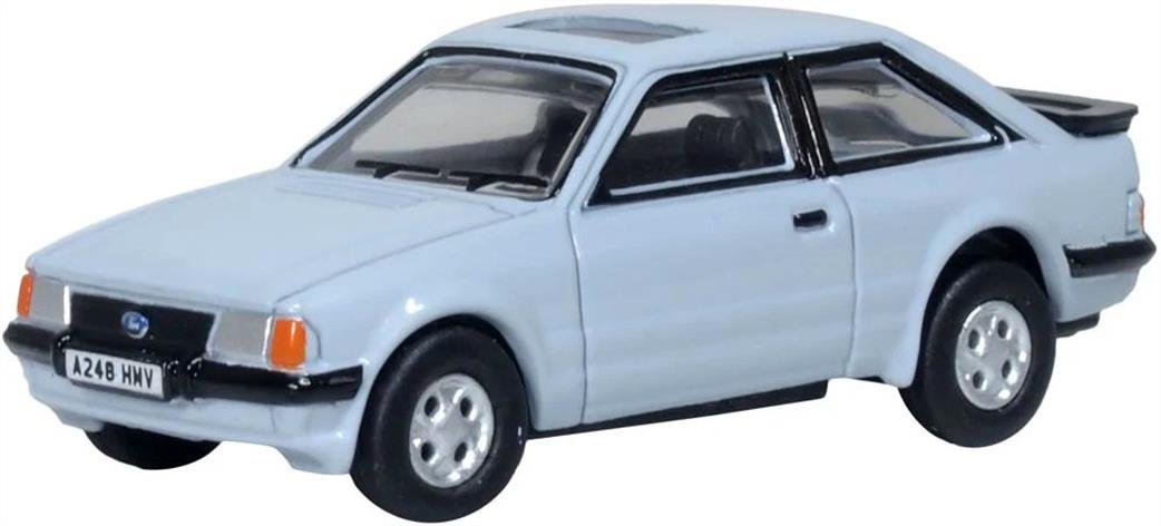 Oxford Diecast 1/76 76XR008 Ford Escort XR3i Nimbus Grey