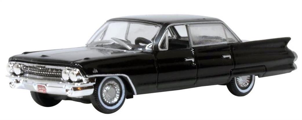 Oxford Diecast 1/87 87CSD61004 Cadillac Sedan DeVille 1961 Ebony