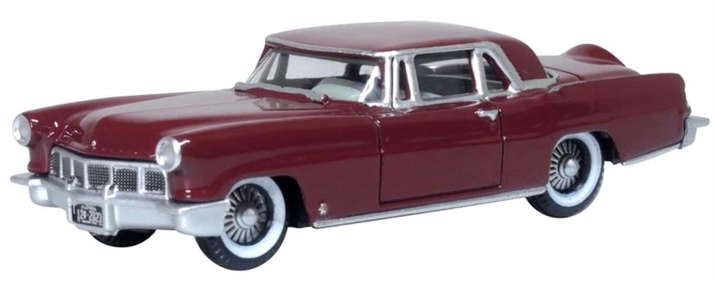 Oxford Diecast 1/87 87LC56005 1956 Continental MkII Dark Red