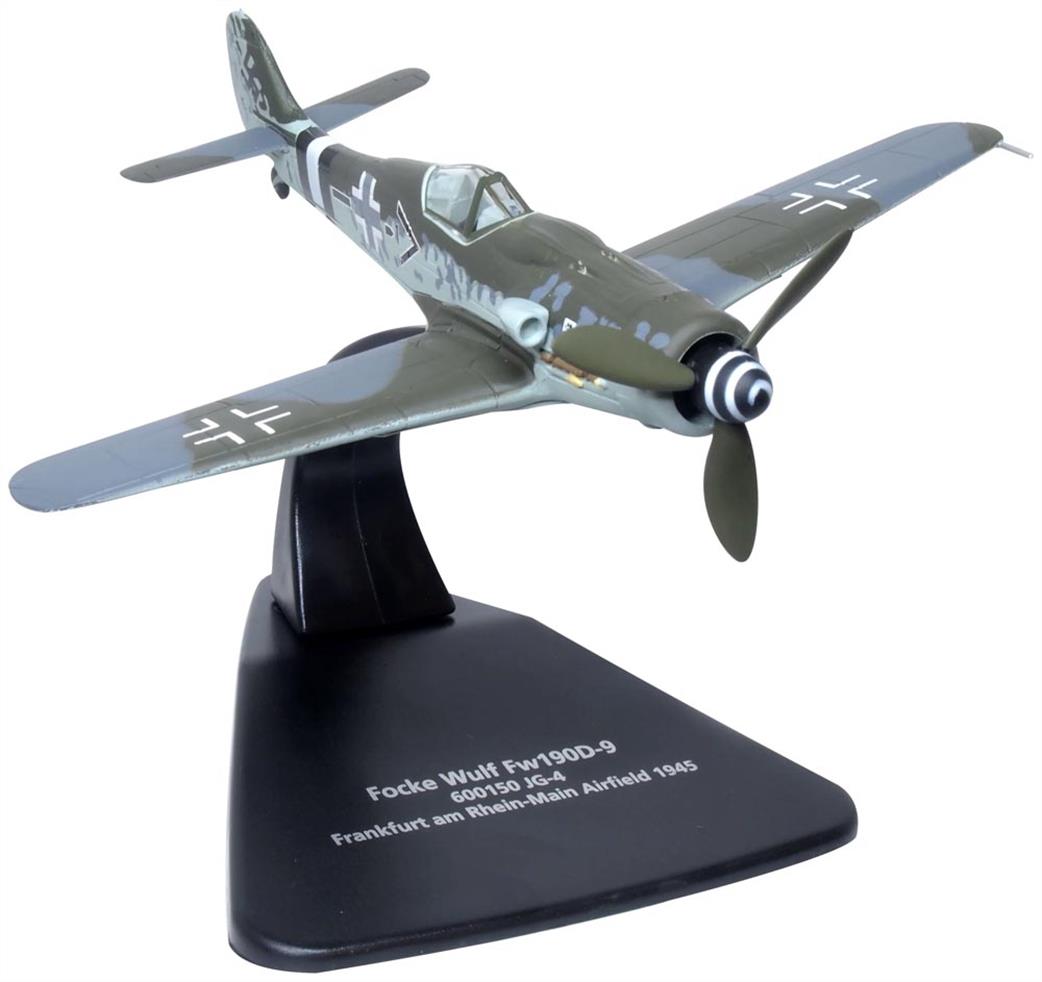 Oxford Diecast 1/72 AC113 Focke Wulf 190D 600150 JG-4 Frankfurt am Rhein 1945