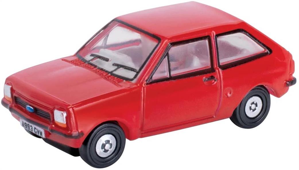 Oxford Diecast 1/148 NFF001 Ford Fiesta Mk1 Venetian Red