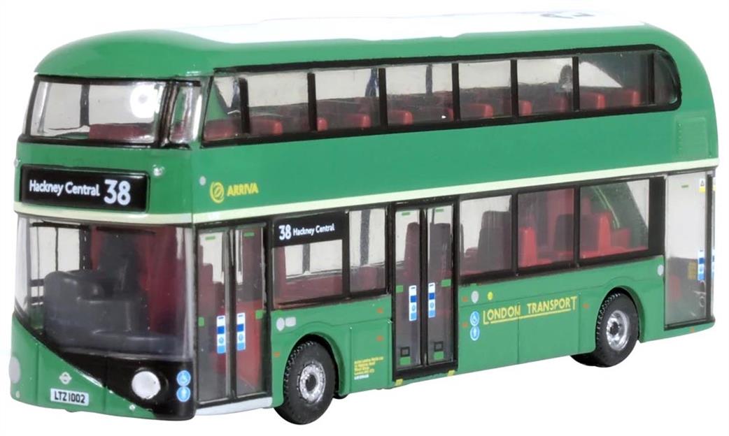 Oxford Diecast 1/148 NNR009 Arriva/London Transport New Routemaster