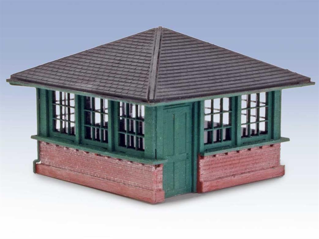 Peco OO LK-216 Rannoch Station Signal Box West Highland Line Laser Cut Wood Kit