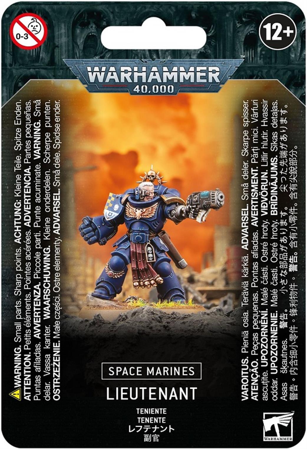 Games Workshop 28mm 48-73 Space Marines Lieutenant