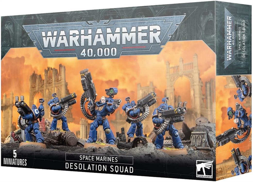 Games Workshop 28mm 48-74 Space Marines Desolation Squad