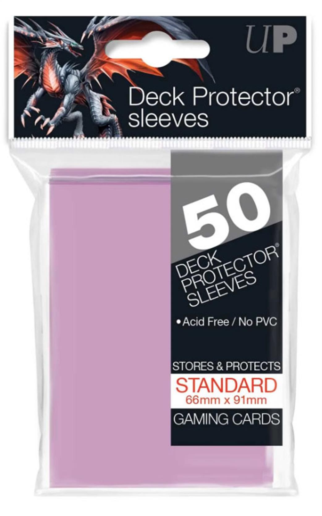 Ultra Pro  15257 50 Bright Pink Deck Protectors