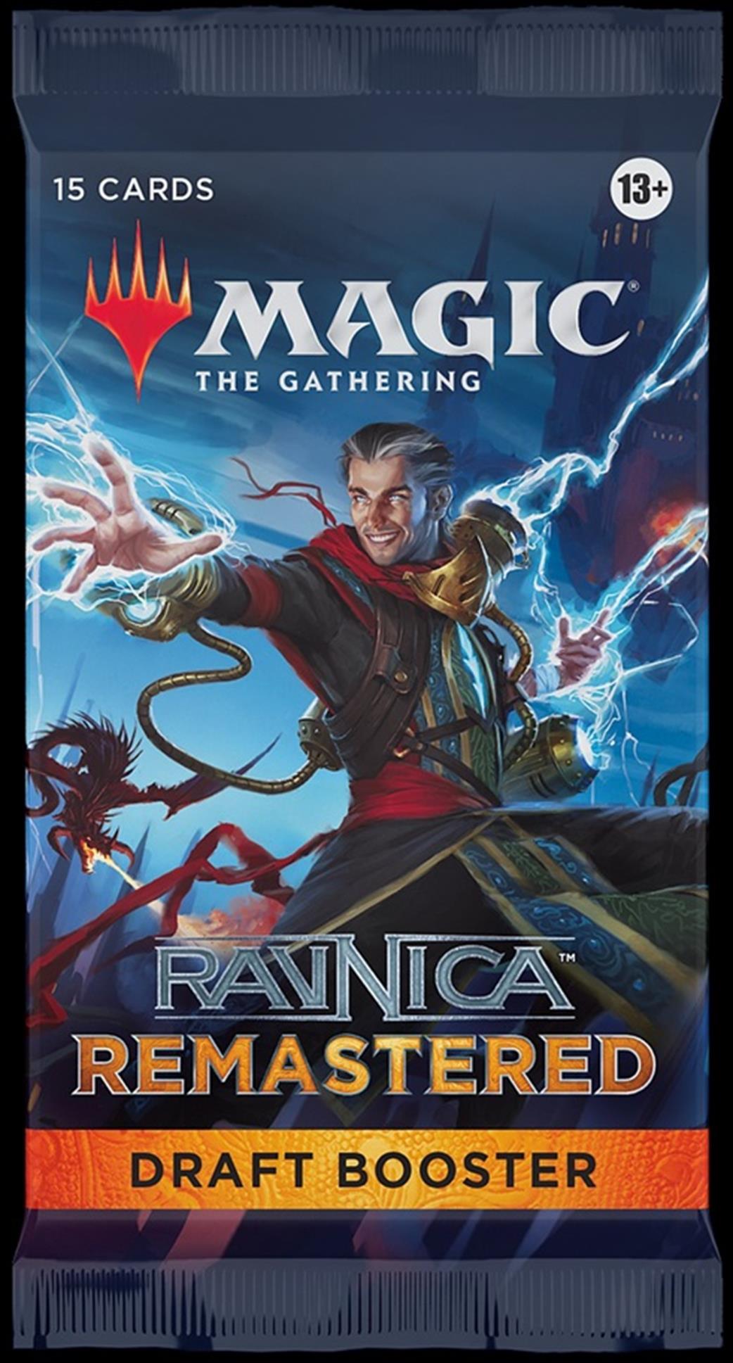 Wizards  D23760001 MTG Ravnica Remastered Draft Booster