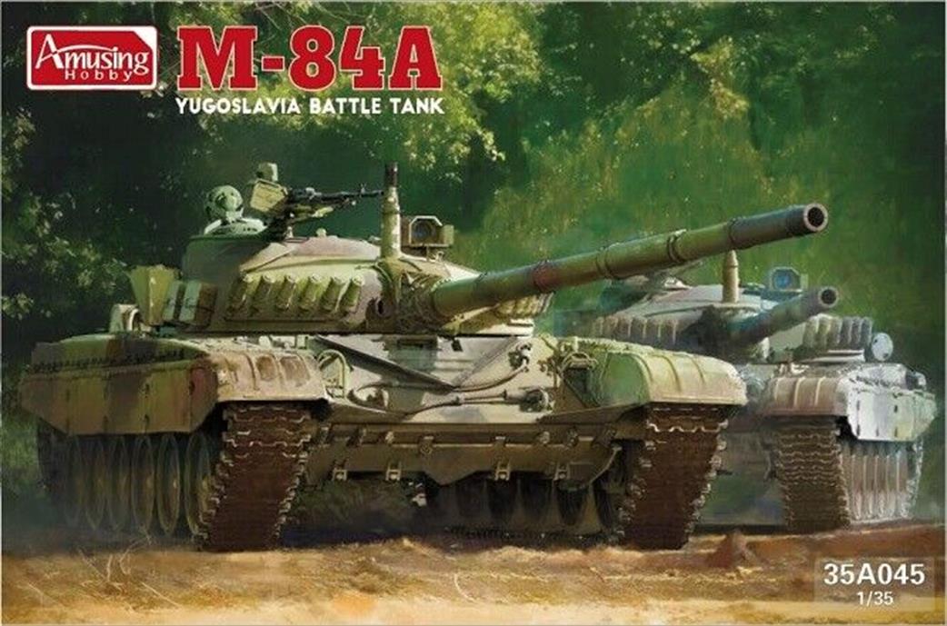 Amusing Hobby 1/35 35A045 M-84A Yugoslavia Main Battle Tank Kit