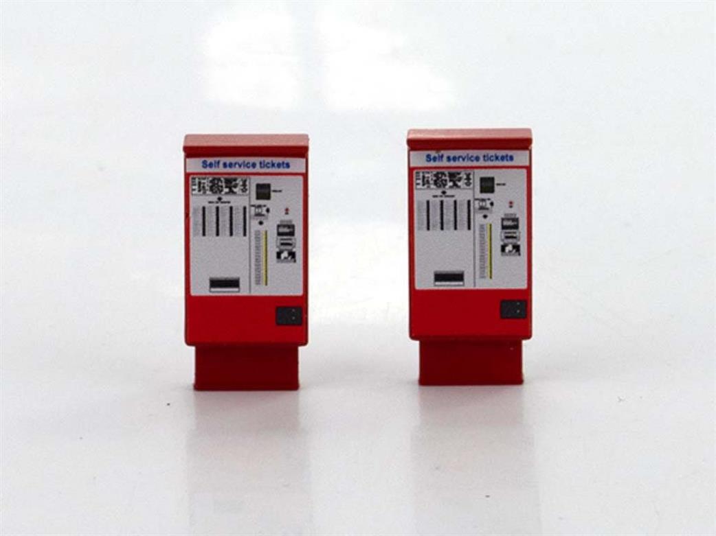 Gaugemaster OO GM474 Railway Ticket Machines Pack of 2