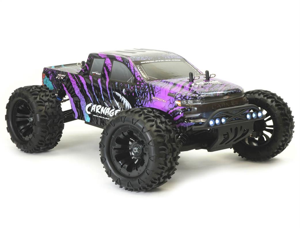 FTX 1/10 FTX5539 Carnage 2.0 Brushless 4WD RTR Monster Truck