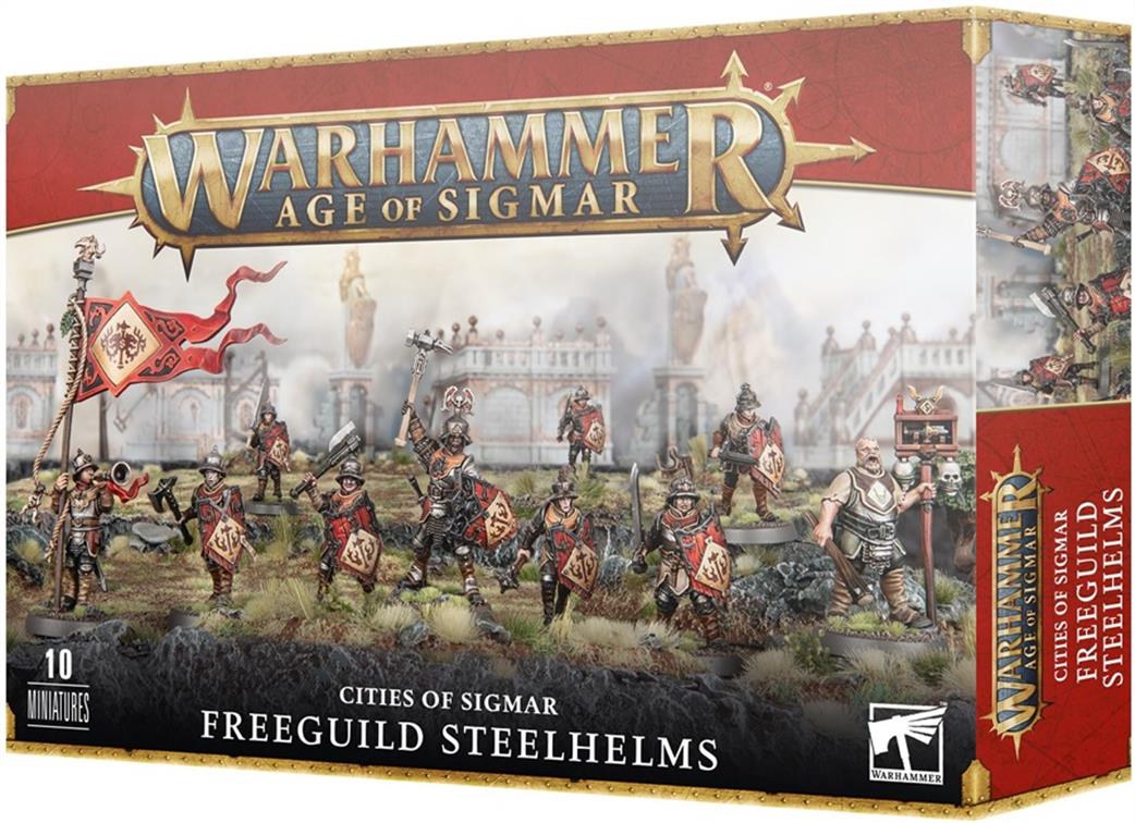 Games Workshop 28mm 86-06 Cities of Sigmar Freeguild Steelhelms