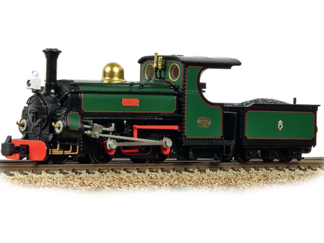 Bachmann OO9 391-136SF Festiniog Railway Blanche Penrhyn Large Hunslet 2-4-0ST with Tender Festiniog Green DCC Sound