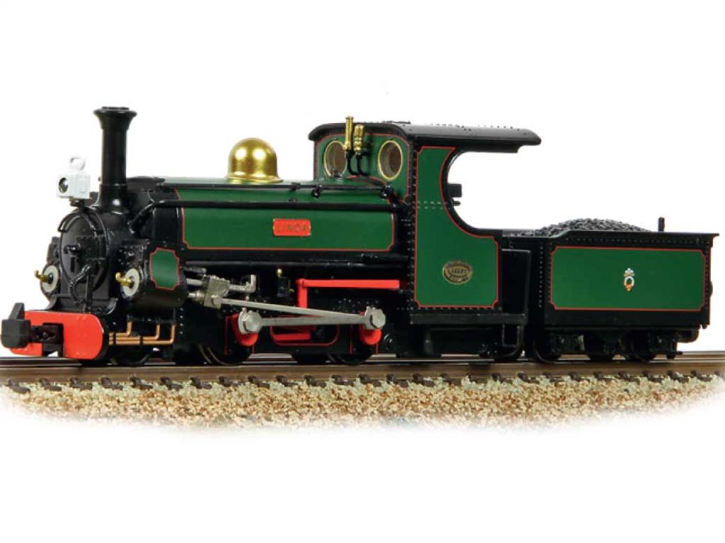 Bachmann OO9 391-135 Festiniog Railway Linda Penrhyn Large Hunslet 2-4-0ST with Tender Festiniog Green